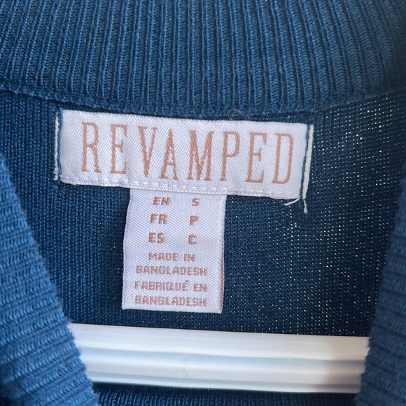 Navy Bodycon Sweater Dress - Picture 7 of 7